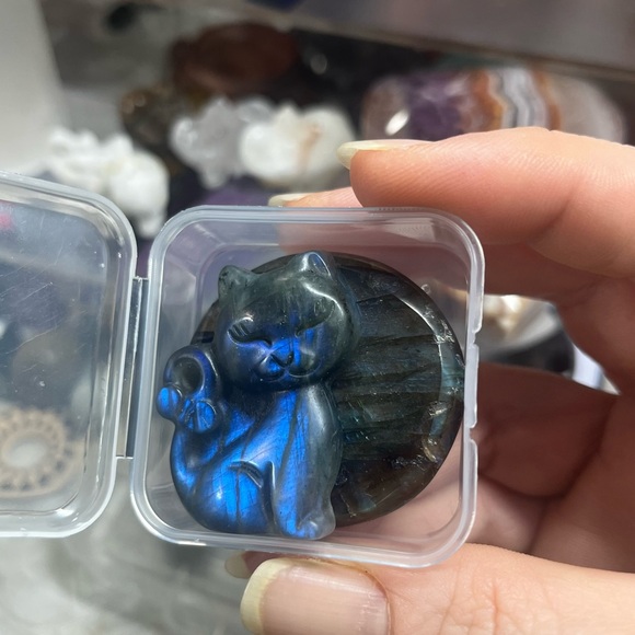 Labradorite Blue Flash Set - Picture 3 of 13